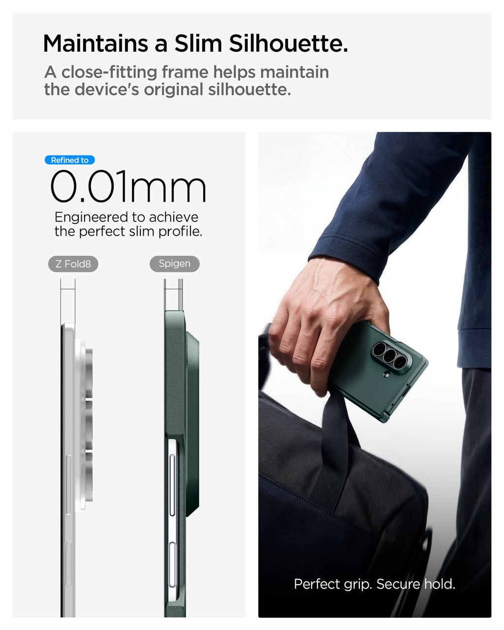 Spigen Tough Armor Pro MagSafe, abyss green - Samsung Galaxy Z Fold8 Ultra