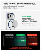 Spigen Ultra Hybrid Optik S MagSafe, clear deep blue - iPhone 2026 Pro Max/17 Pro Max