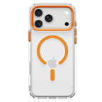 Spigen Ultra Hybrid Optik S MagSafe, clear orange - iPhone 2026 Pro Max/17 Pro Max