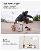 Spigen Ultra Hybrid Optik S MagSafe, clear orange - iPhone 2026 Pro Max/17 Pro Max