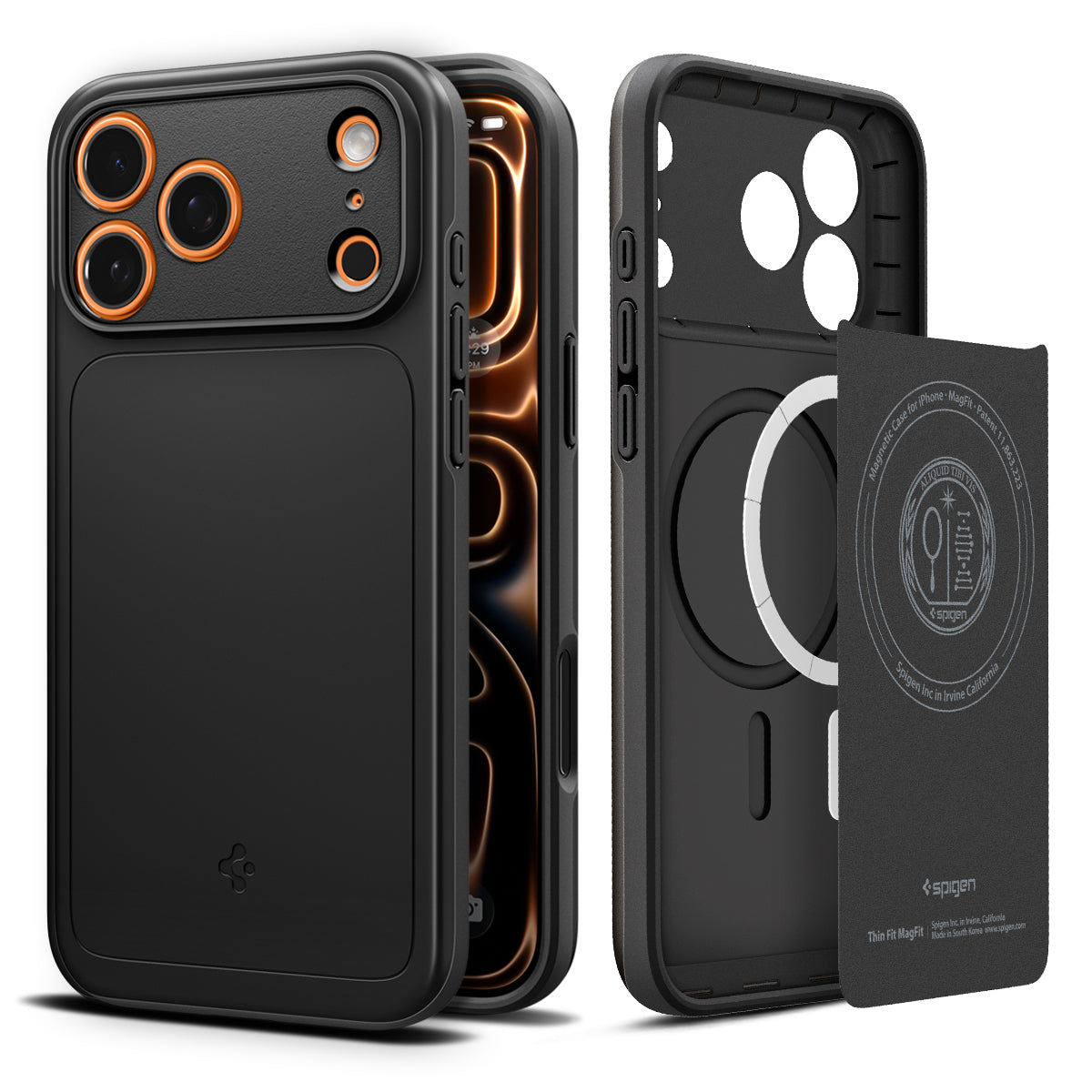 Spigen Thin Fit MagSafe, black - iPhone 18 Pro Max/17 Pro Max
