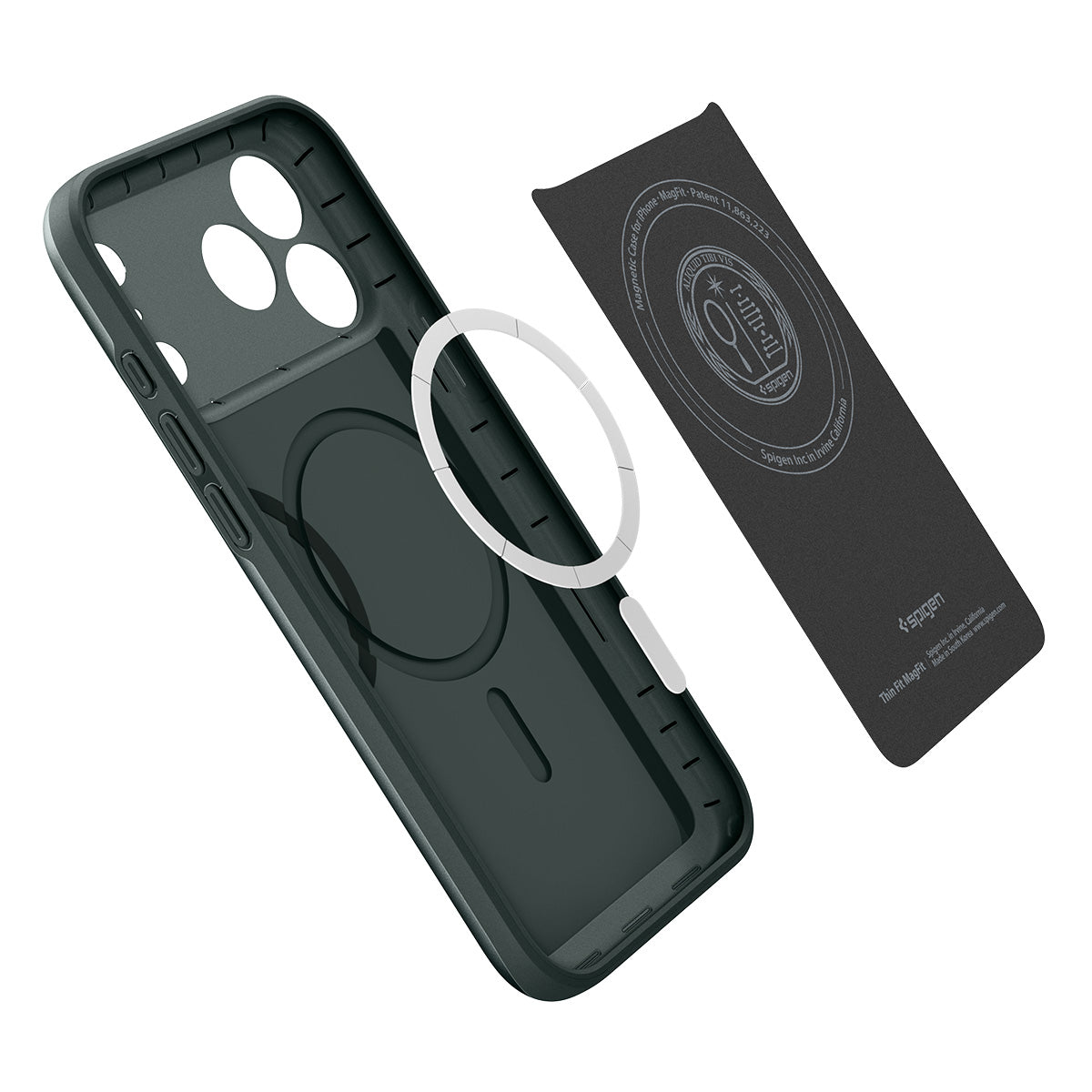 Spigen Thin Fit MagSafe, abyss green - iPhone 2026 Pro Max/17 Pro Max
