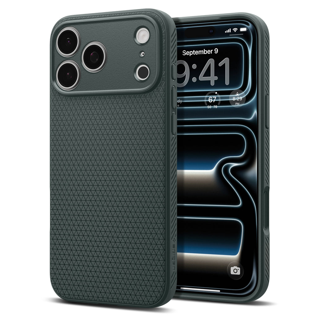 Spigen Liquid Air, abyss green - iPhone 2026 Pro Max/17 Pro Max