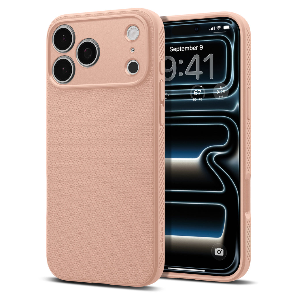 Spigen Liquid Air, rose titanium - iPhone 18 Pro Max/17 Pro Max