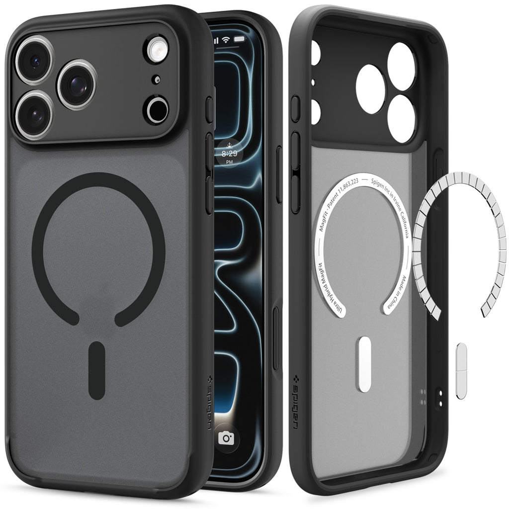 Spigen Ultra Hybrid MagSafe, frost black - iPhone 2026 Pro Max/17 Pro Max