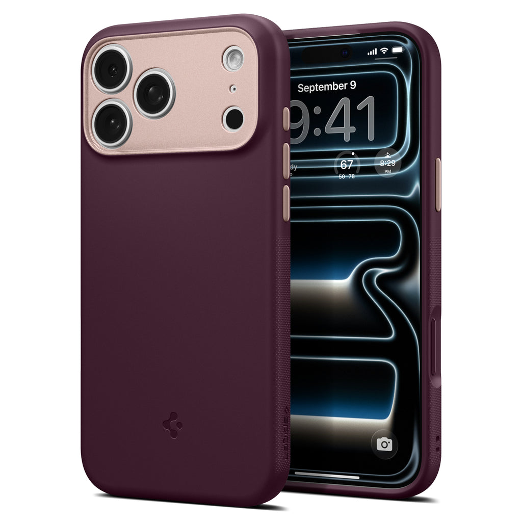 Spigen Nano Pop MagSafe, burgundy bean – iPhone 2026 Pro Max/17 Pro Max