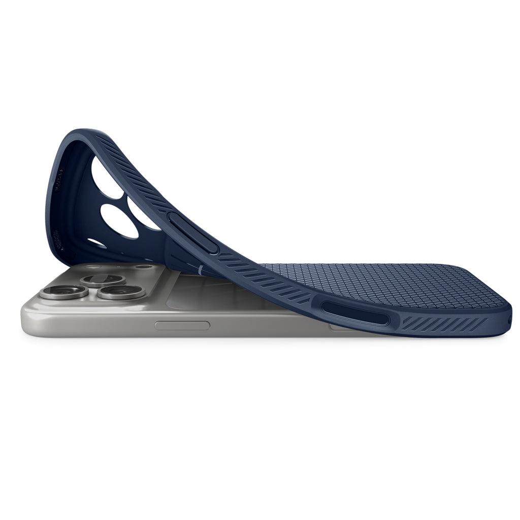 Spigen Liquid Air, navy blue - iPhone 2026 Pro/17 Pro