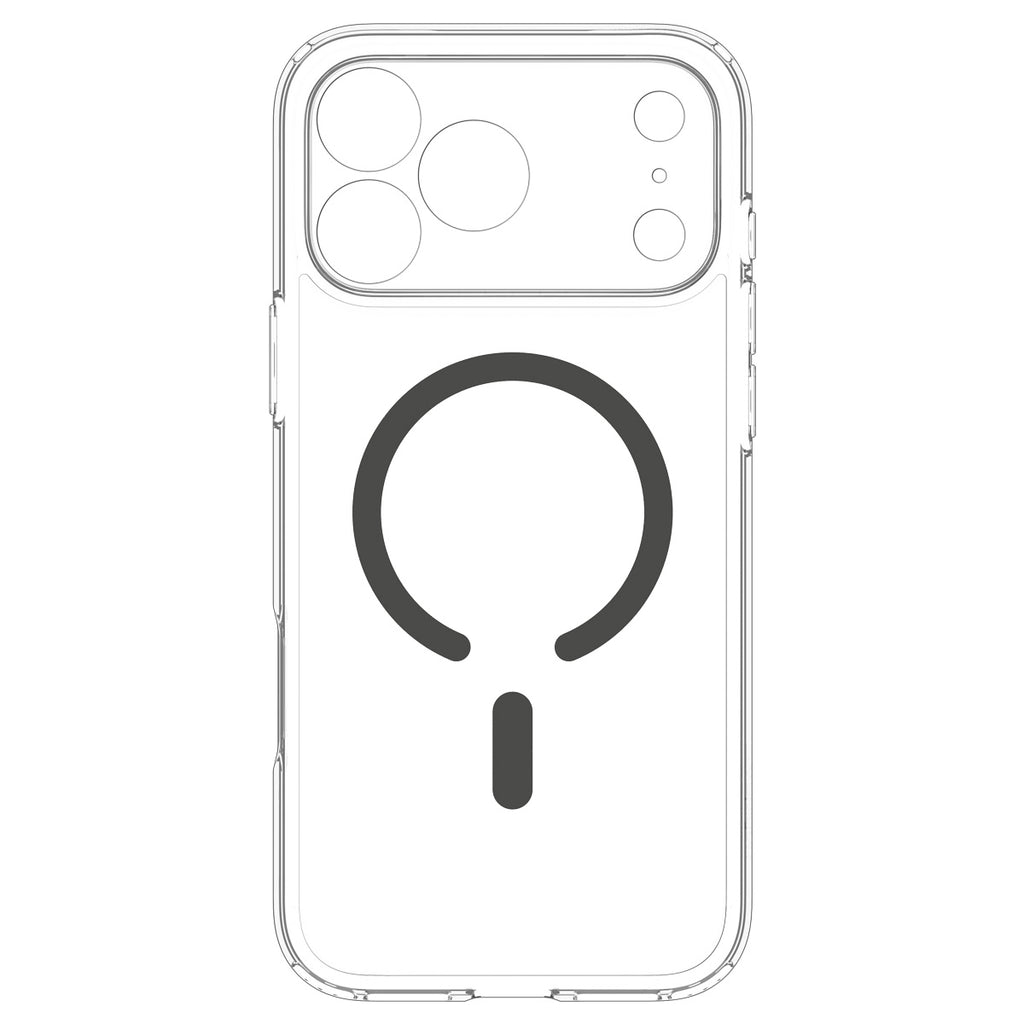 Spigen Ultra Hybrid MagSafe, clear graphite - iPhone 2026 Pro/17 Pro