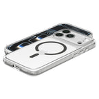 Spigen Ultra Hybrid MagSafe, clear graphite - iPhone 2026 Pro/17 Pro