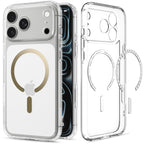 Spigen Ultra Hybrid MagSafe, číre zlato – iPhone 2026 Pro/17 Pro