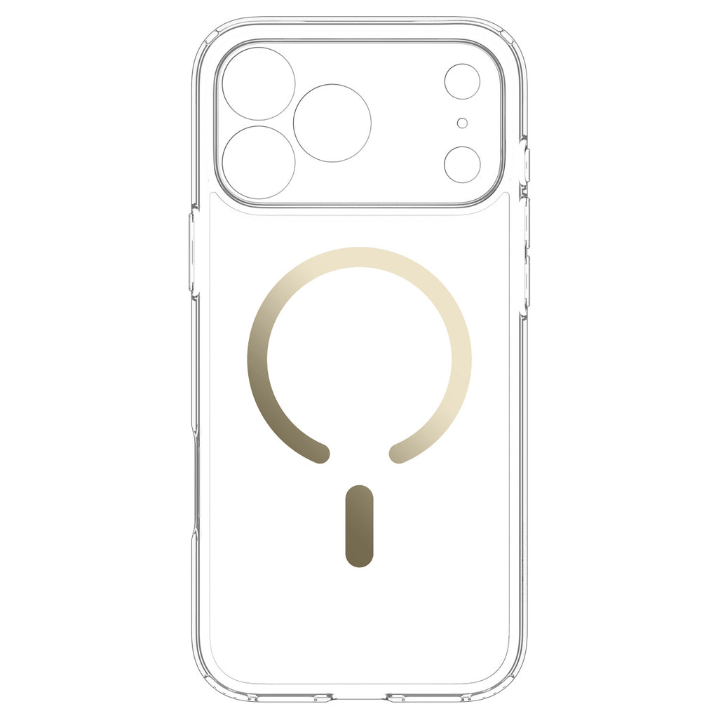 Spigen Ultra Hybrid MagSafe, číre zlato – iPhone 2026 Pro/17 Pro