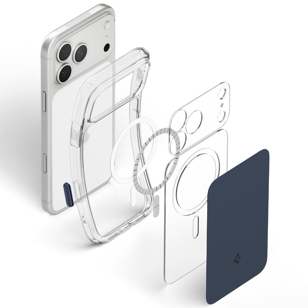 Spigen Ultra Hybrid T MagSafe, matná modrá – iPhone 2026 Pro/17 Pro