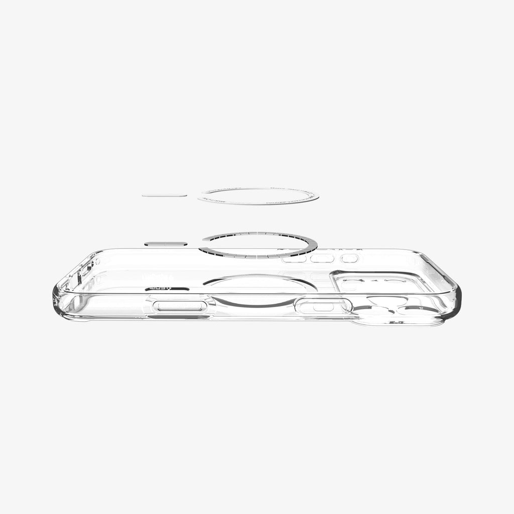 Spigen Ultra Hybrid MagSafe, clear dark cherry - iPhone 18 Pro Max/17 Pro Max