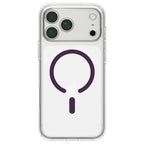 Spigen Ultra Hybrid MagSafe, clear dark cherry - iPhone 18 Pro/17 Pro
