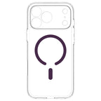 Spigen Ultra Hybrid MagSafe, clear dark cherry - iPhone 18 Pro/17 Pro