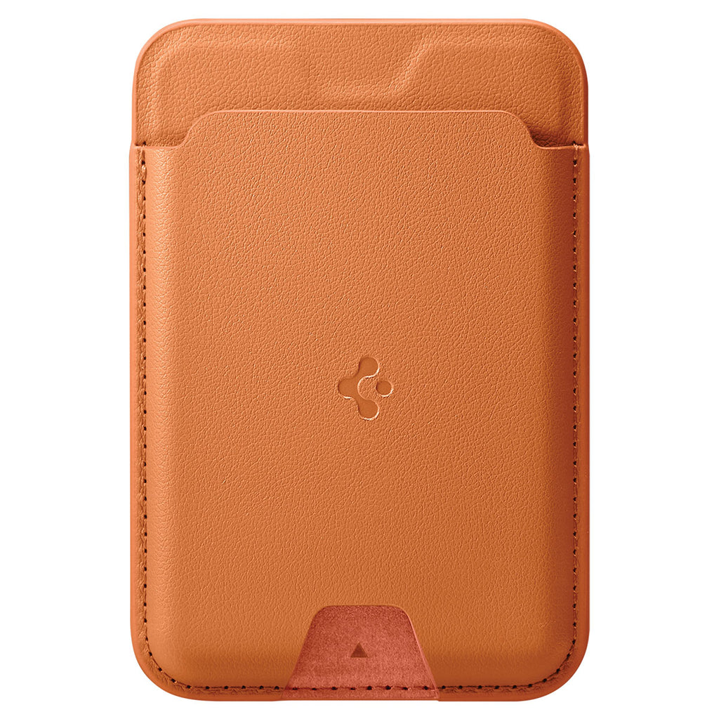 Spigen Valentinus MagSafe Wallet 3 Card, metallic orange