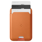 Spigen Valentinus MagSafe Wallet 3 Card, metallic orange