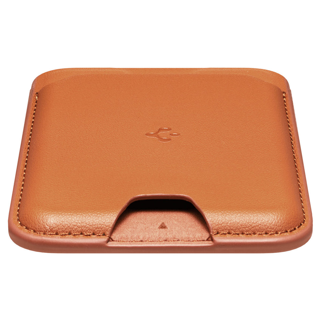 Spigen Valentinus MagSafe Wallet 3 Card, metallic orange