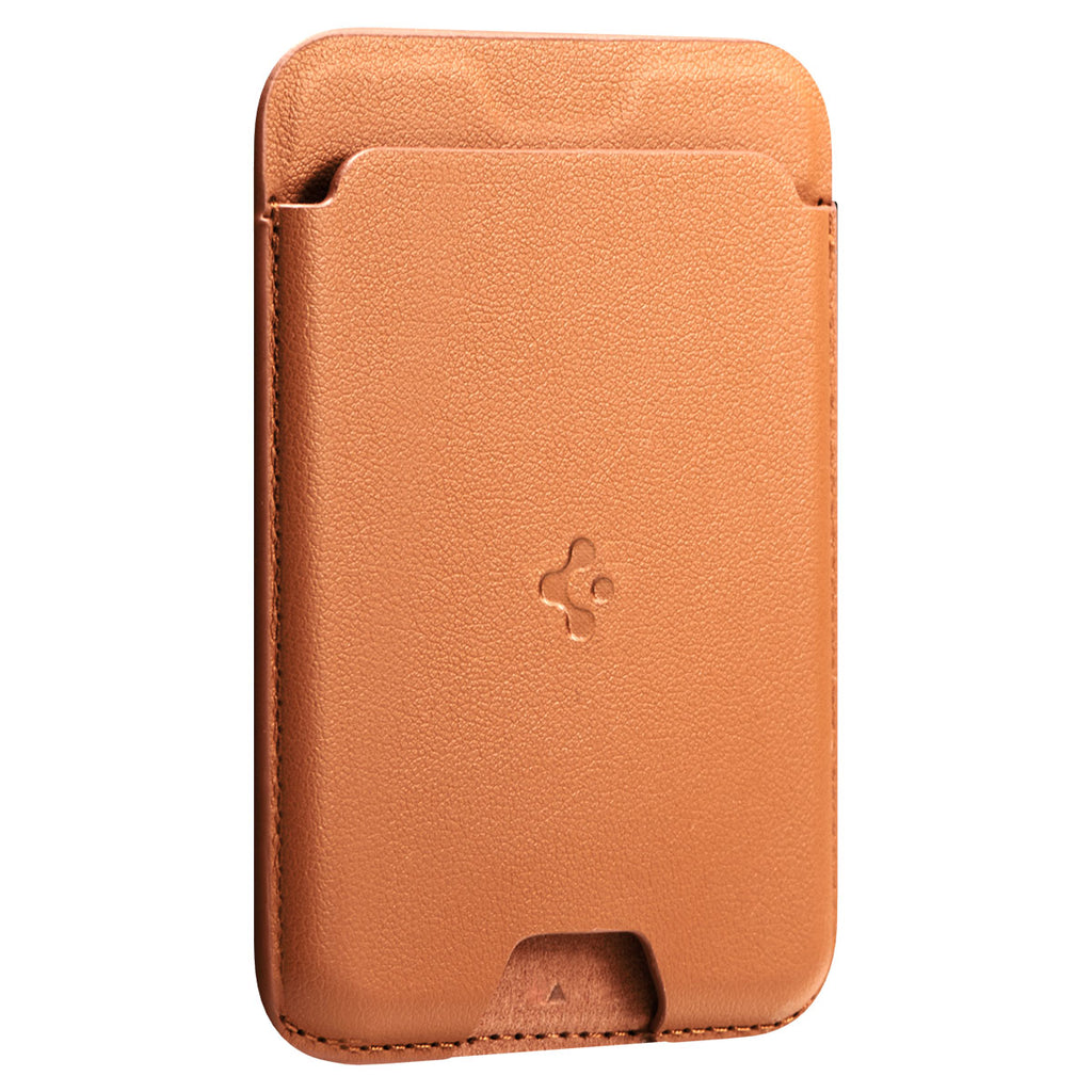 Spigen Valentinus MagSafe Wallet 3 Card, metallic orange