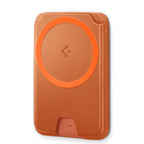 Spigen Valentinus MagFit+ MagSafe Wallet 3 Card, metallic orange