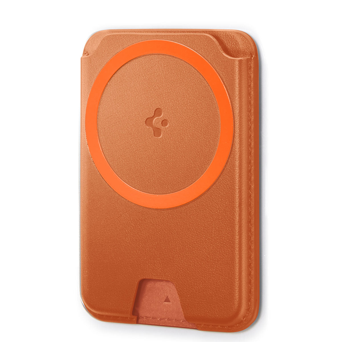 Spigen Valentinus MagFit+ MagSafe Wallet 3 Card, metallic orange