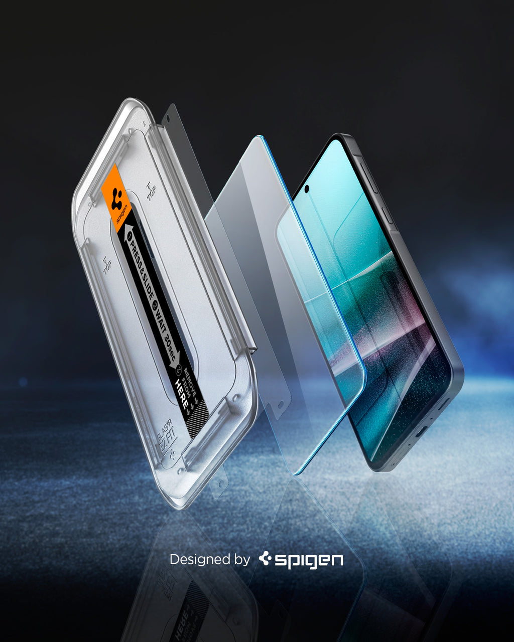 Spigen Glass tR EZ Fit 2 Pack - Samsung Galaxy A37 5G/A36 5G