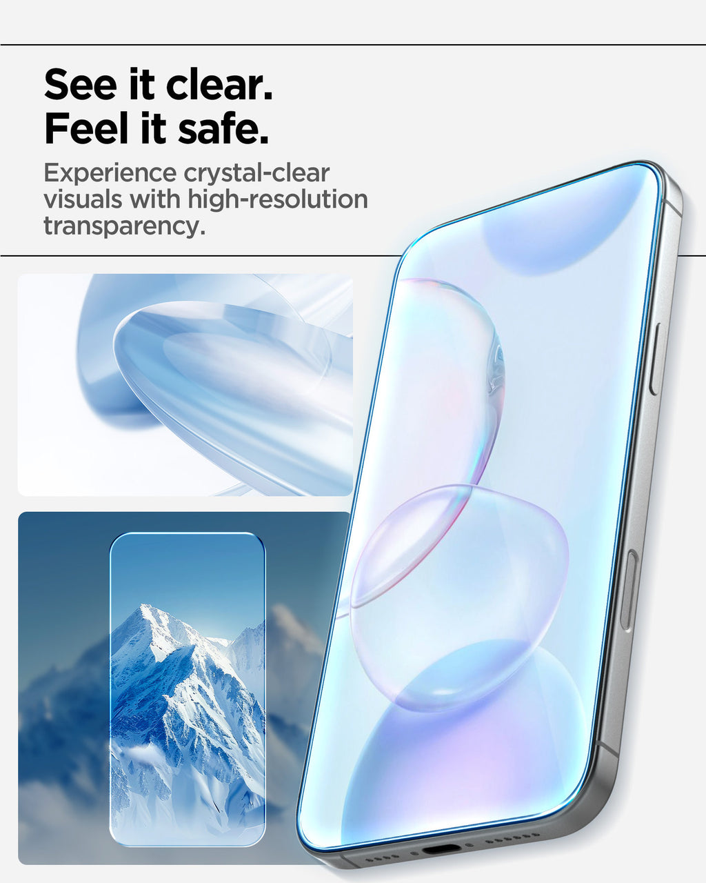 Spigen Glass tR AlignMaster S 3 Pack - iPhone 17