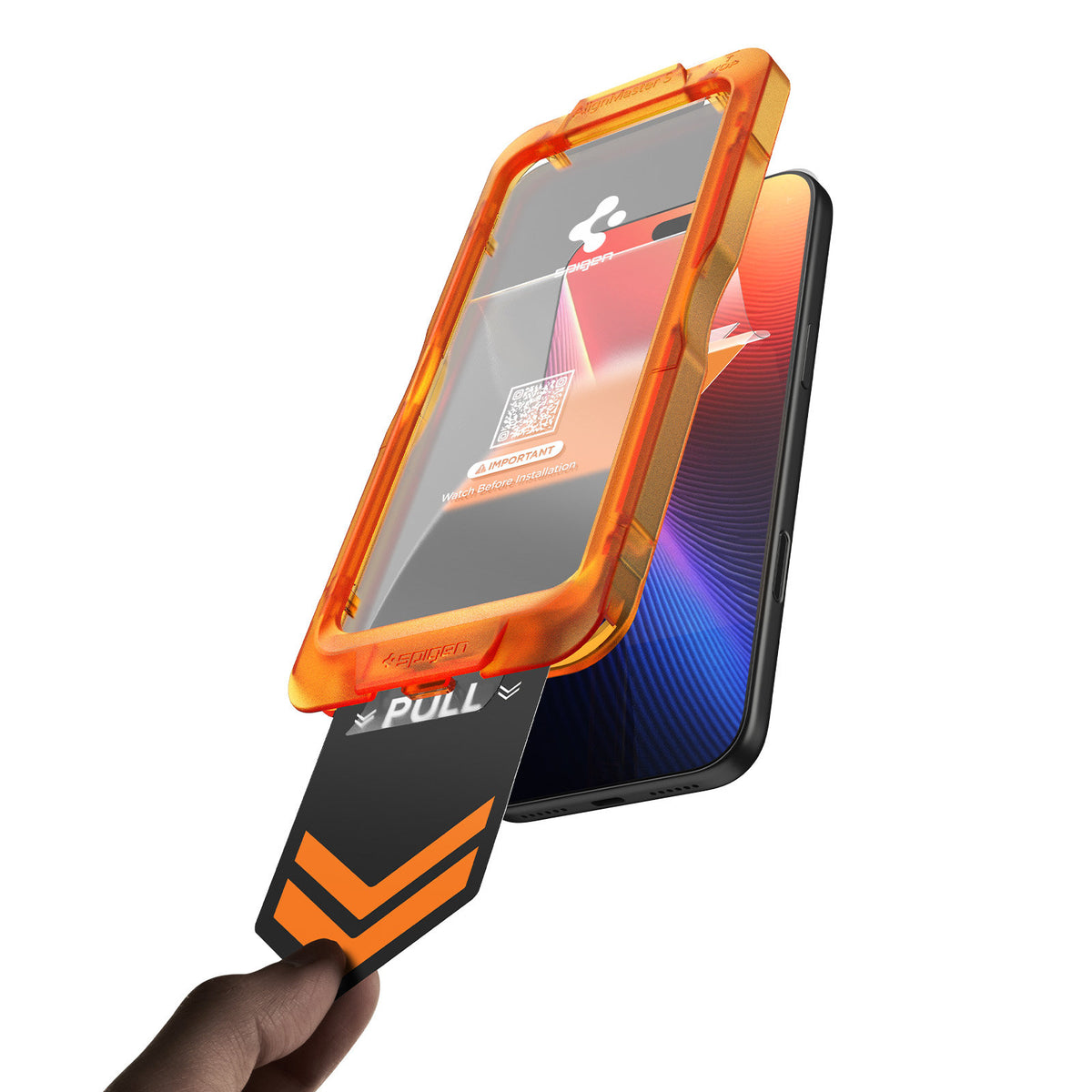 Spigen Glass tR AlignMaster S 3 Pack - iPhone 17