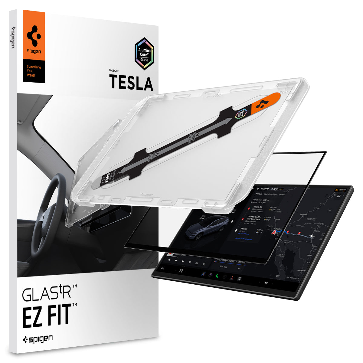 Spigen Tesla EZ Fit Clear, Transparent - Tesla Model Y L 2026