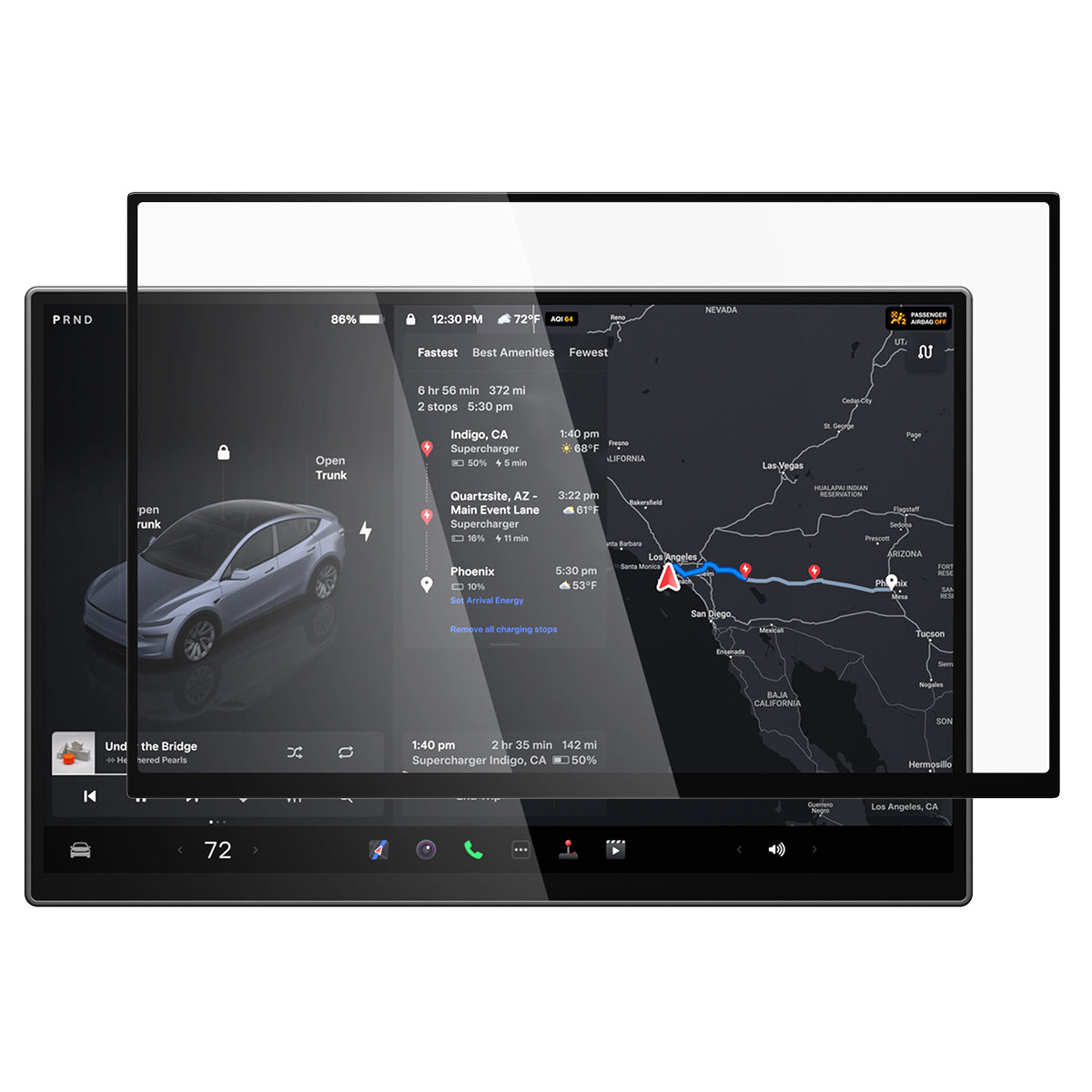 Spigen Tesla EZ Fit Clear, Transparent - Tesla Model Y L 2026