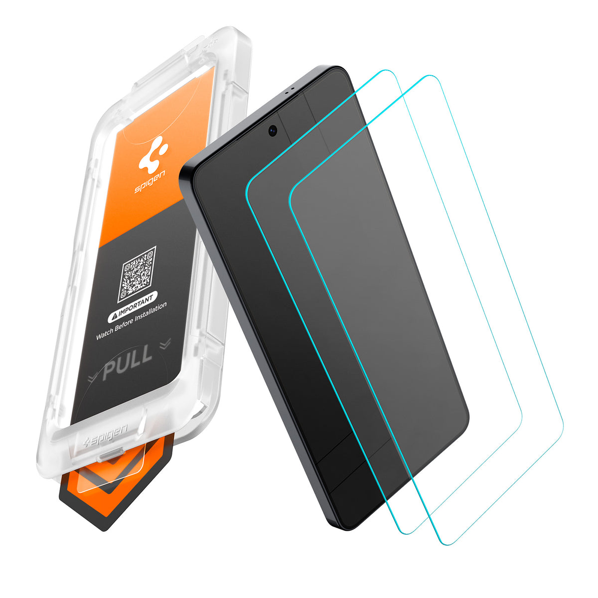 Spigen Glass tR EZ Fit Pro HD 2 Pack - Samsung Galaxy S26 Ultra