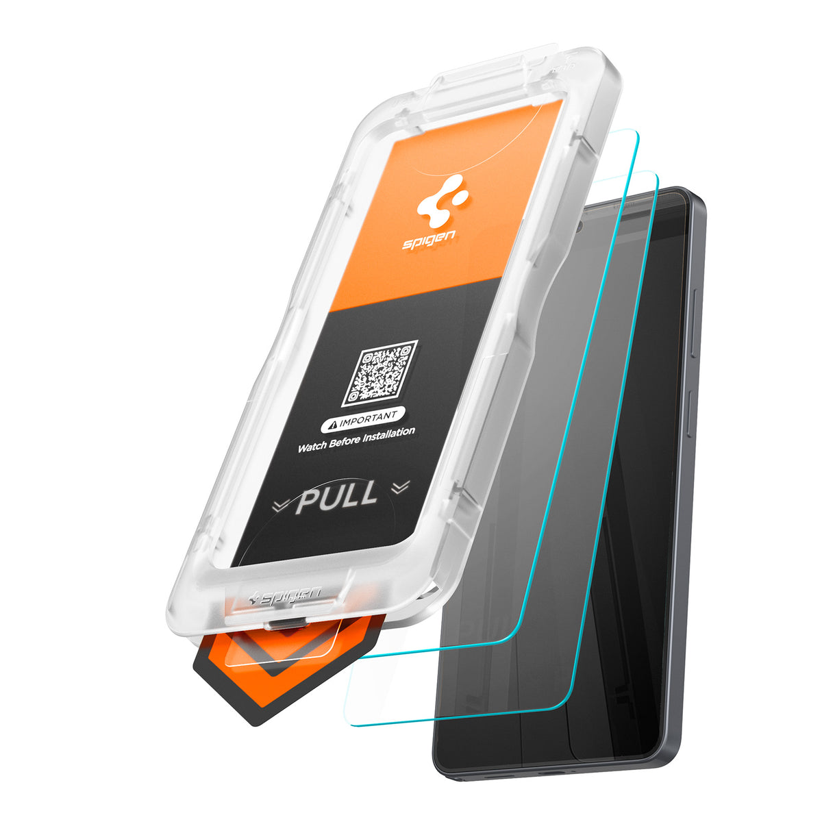 Spigen Glass tR EZ Fit Pro HD 2 Pack - Samsung Galaxy S26 Ultra