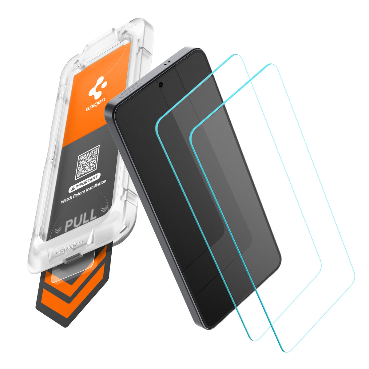 Spigen Glass tR EZ Fit Pro HD 2 Pack - Samsung Galaxy S26+