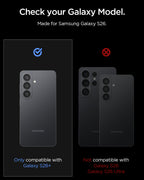 Spigen Glass tR EZ Fit Optik Pro HD 2 Pack, black - Samsung Galaxy S26+