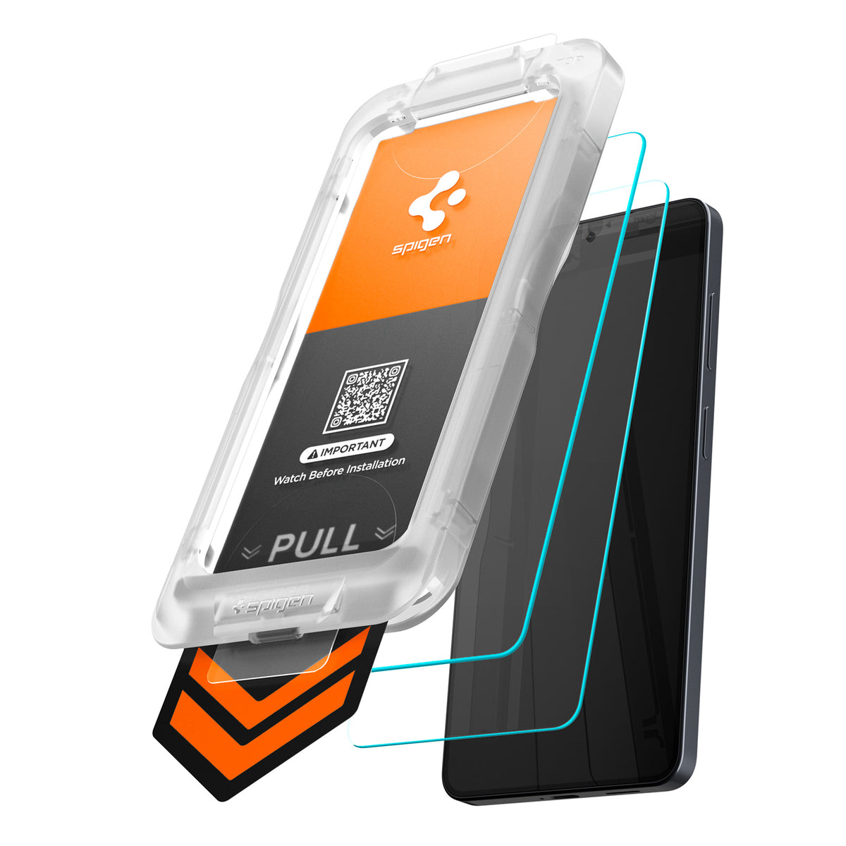 Spigen Glass tR EZ Fit Pro HD 2 Pack - Samsung Galaxy S26