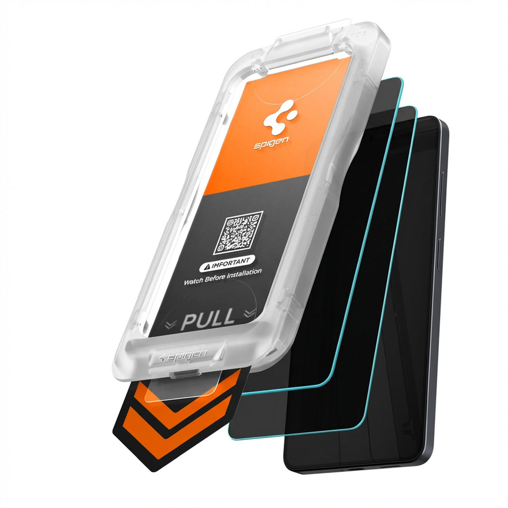 Spigen Glass tR EZ Fit Pro HD (Privacy) 2 Pack - Samsung Galaxy S26