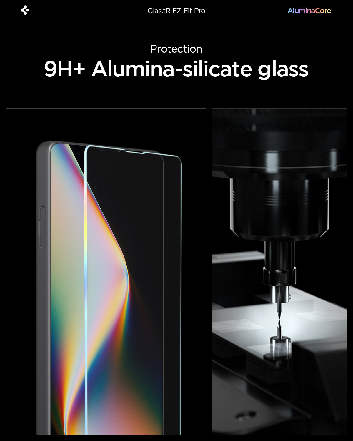Spigen Glass tR EZ Fit Pro 2 Pack - Sony Xperia 10 VII