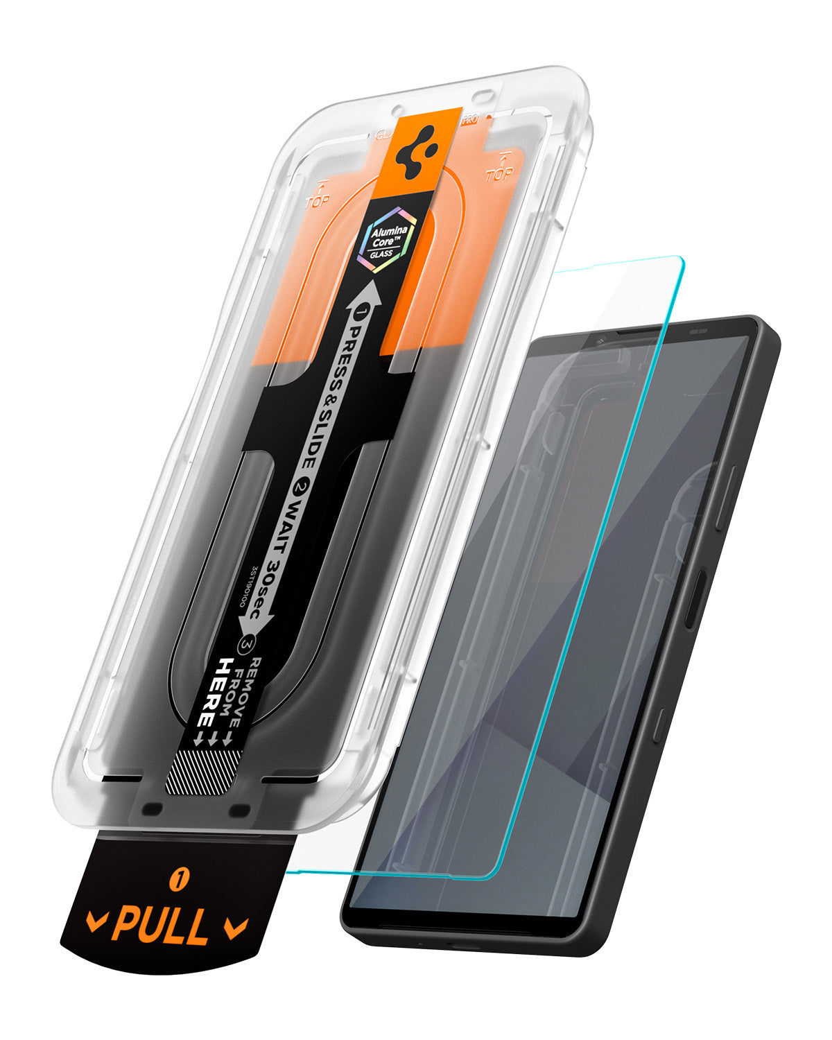 Spigen Glass tR EZ Fit Pro 2 Pack - Sony Xperia 10 VII