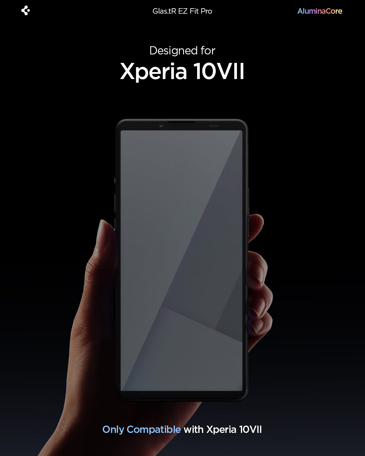 Spigen Glass tR EZ Fit Pro 2 Pack - Sony Xperia 10 VII
