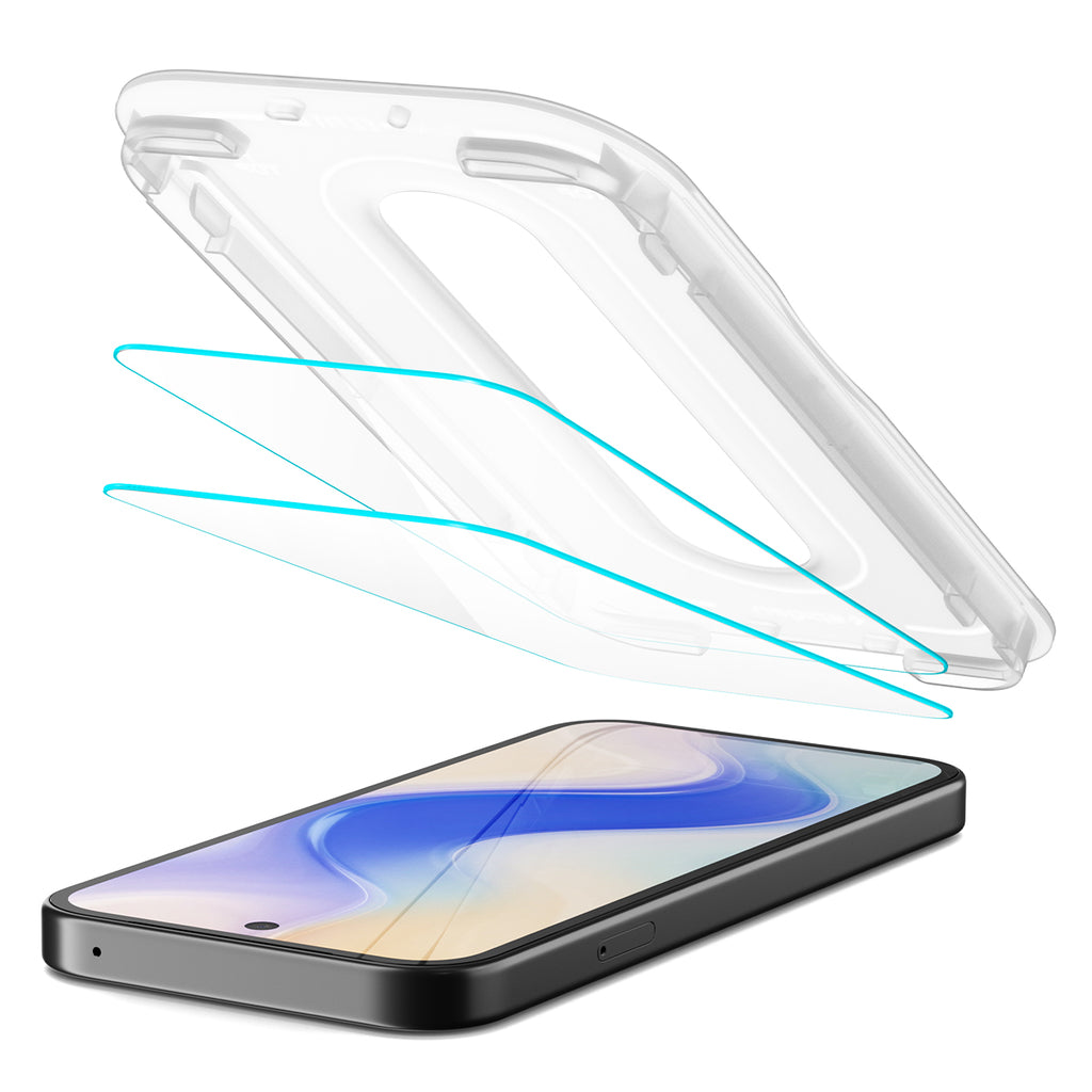 Spigen Glass tR EZ Fit Pro 2 Pack - Google Pixel 10a