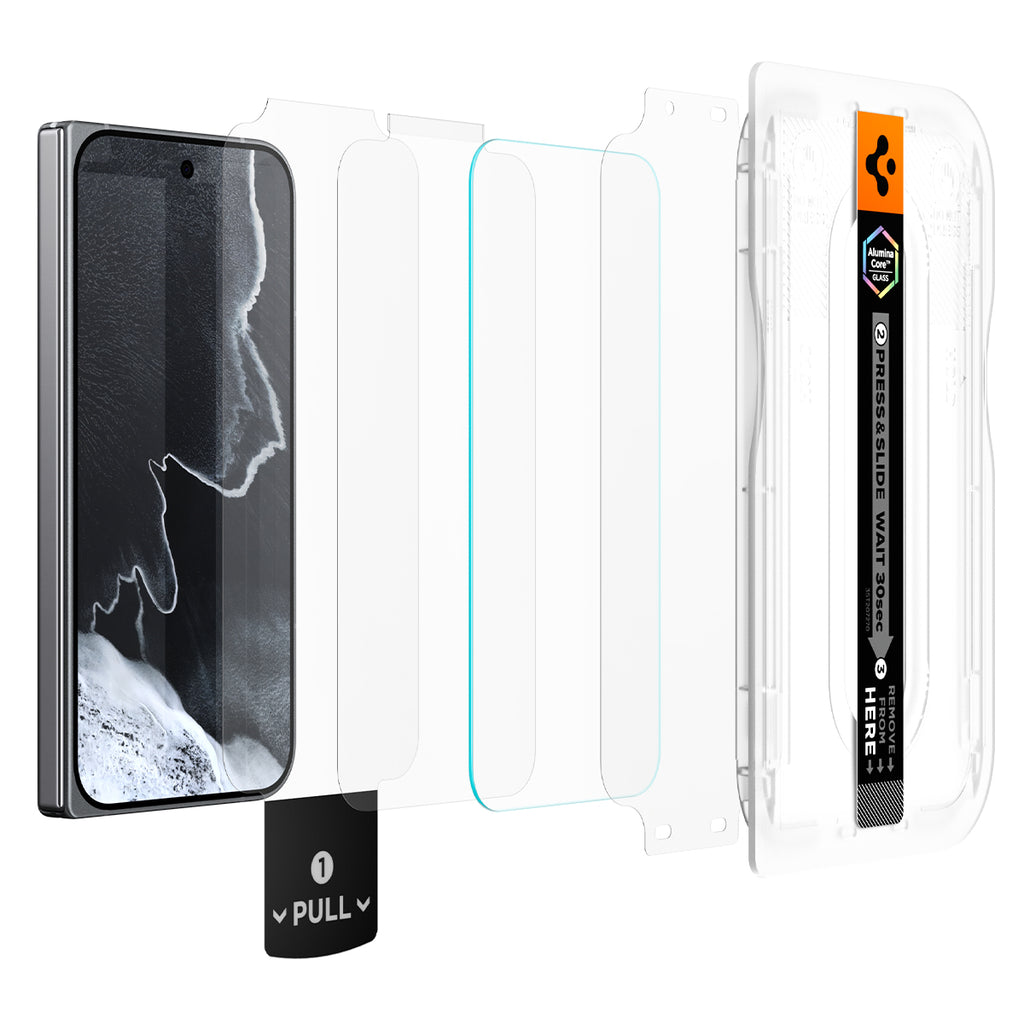 Spigen Glass tR EZ Fit Pro 2 Pack - Google Pixel 11 Pro Fold