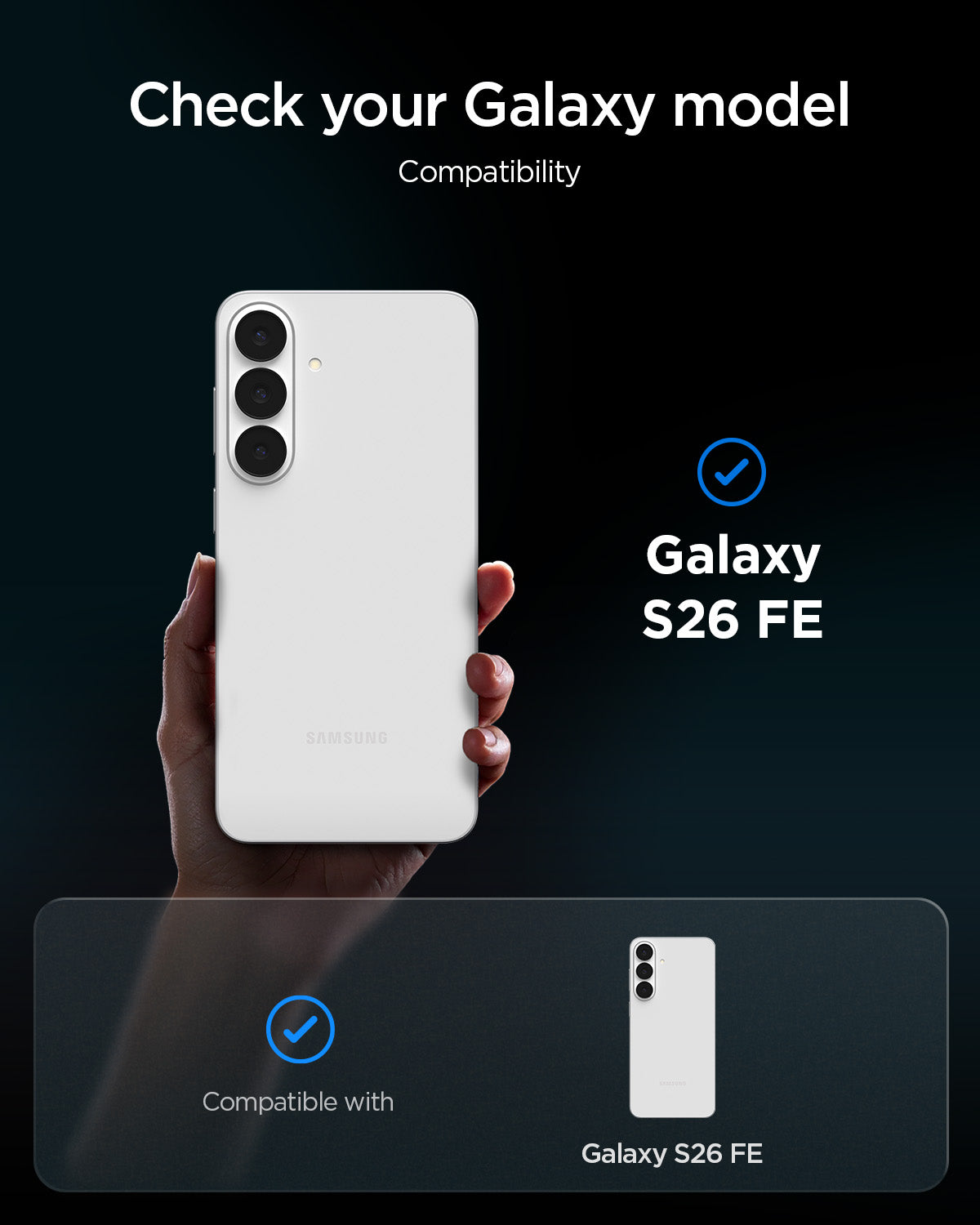 Spigen Glass tR EZ Fit Pro HD 2 Pack - Samsung Galaxy S26 FE