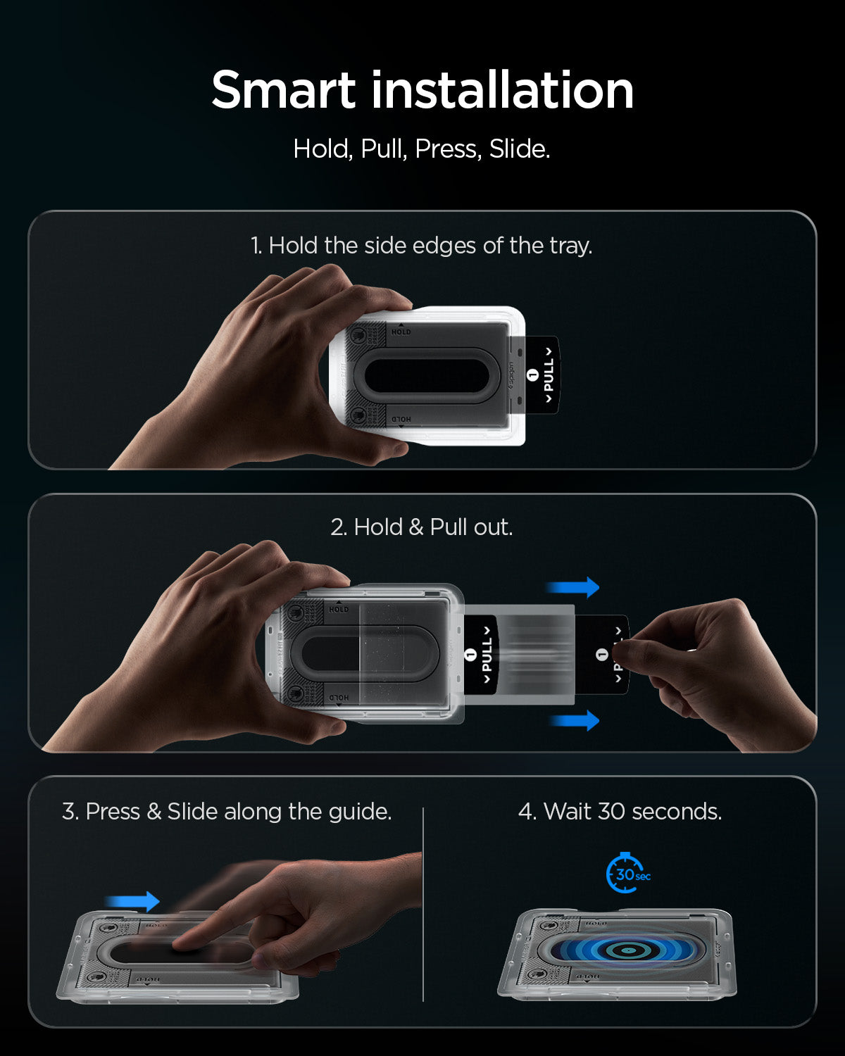 Spigen Glass tR EZ Fit Pro HD 2 Pack - Samsung Galaxy Z Fold8