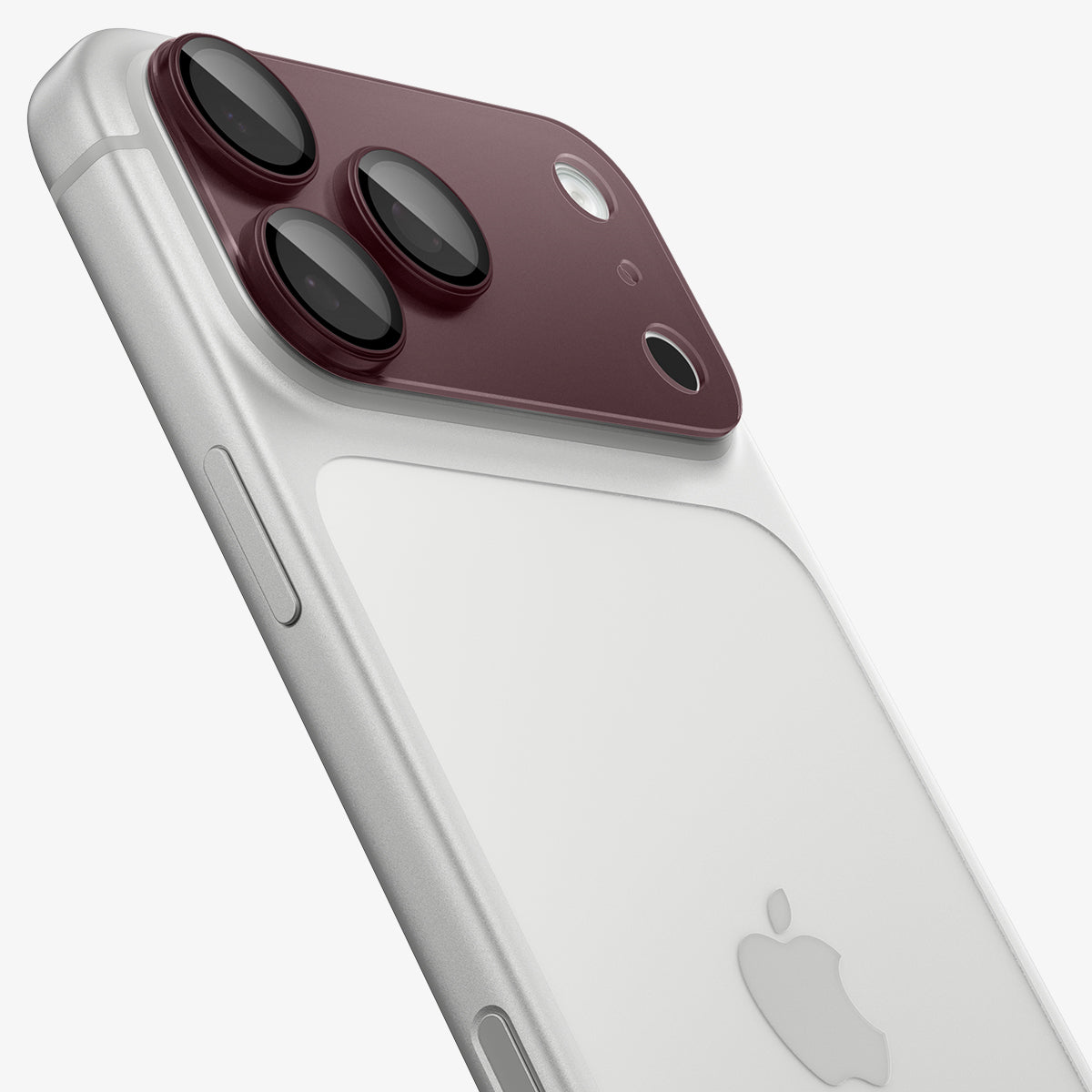 Spigen Glass tR EZ Fit Optik Pro XL 1 Pack, dark cherry - iPhone 2026 Pro