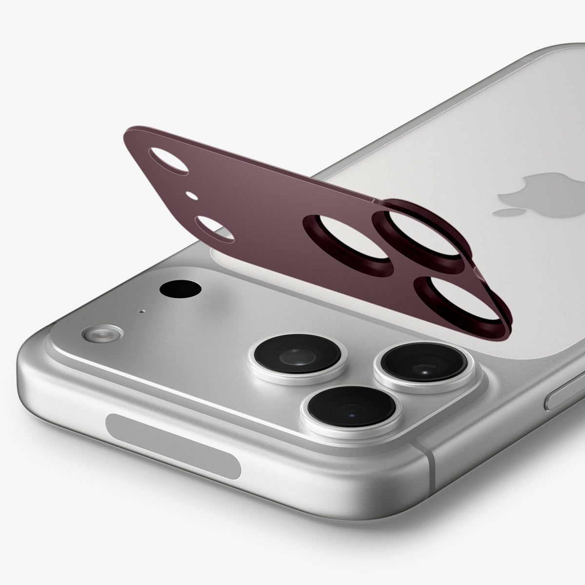 Spigen Glass tR EZ Fit Optik Pro XL 1 Pack, dark cherry - iPhone 2026 Pro