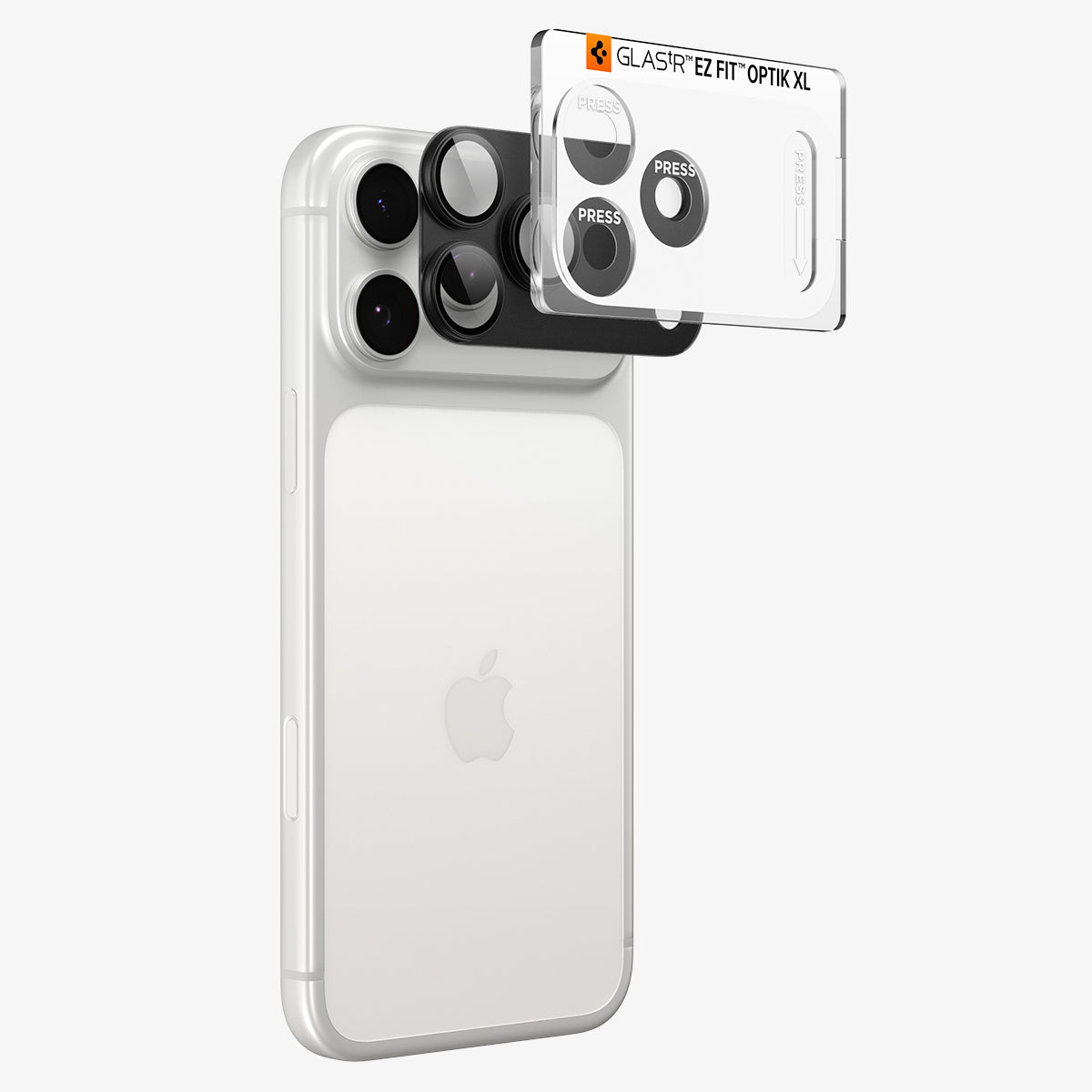 Spigen Glass tR EZ Fit Optik Pro XL 1 Pack, dark gray - iPhone 2026 Pro Max