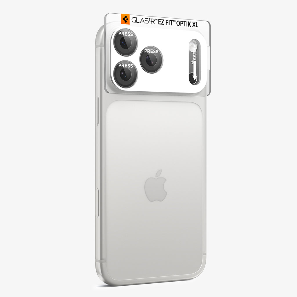 Spigen Glass tR EZ Fit Optik Pro XL 1 Pack, dark gray - iPhone 2026 Pro Max