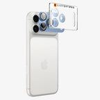 Spigen Glass tR EZ Fit Optik Pro XL 1 Pack, svetlomodrá - iPhone 2026 Pro Max