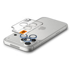 Spigen Glass tR EZ Fit Optik Pro 2 Pack, svetlomodrá – iPhone 2026 Pro Max/2026 Pro