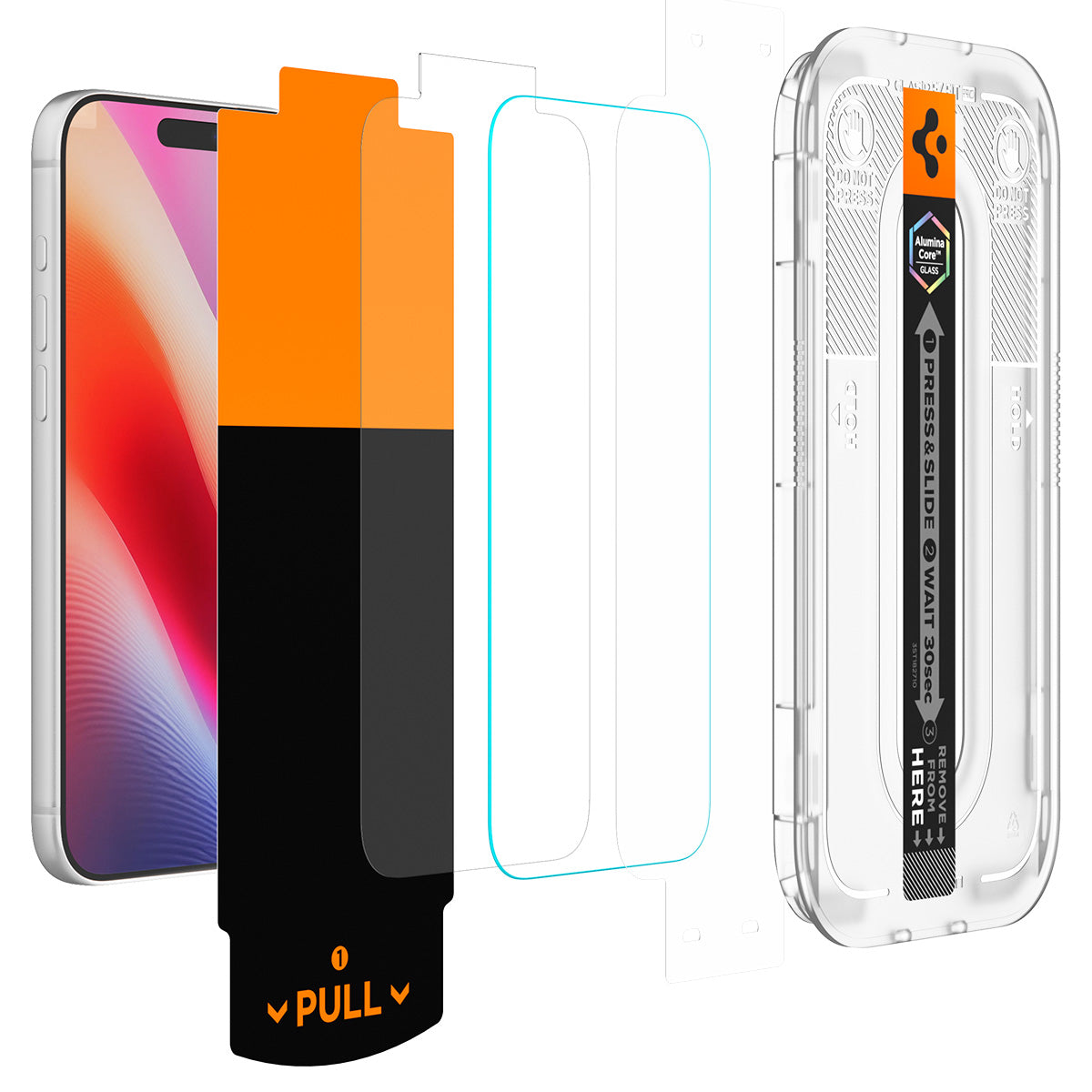 Spigen Glass tR EZ Fit Pro HD 2 Pack – iPhone 2026 Pro Max/17 Pro Max/16 Pro Max